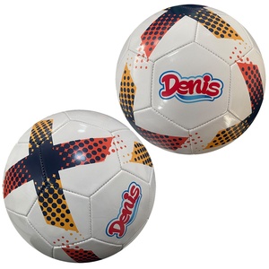 Fudbalska lopta vel. 5, crveno-crno-belo-zeleno