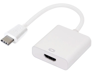 E-GREEN Adapter USB 3.1 tip C (M) - HDMI (F) sivi