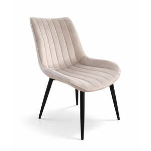 Trpezarijska stolica Linea steel krem c-410