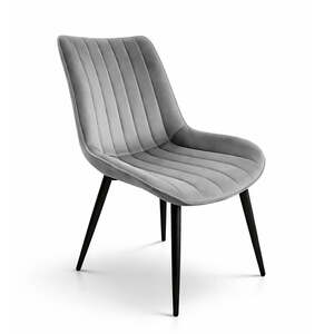 Trpezarijska stolica Linea steel siva c-410