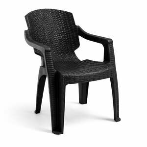 Baštenska stolica Golf crna