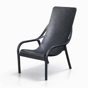 Baštenska fotelja Oriel crna