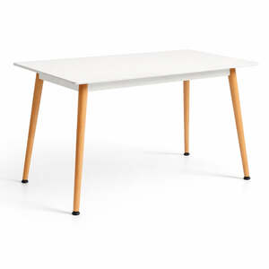 Trpezarijski sto kube 80x120 beli dt-2007