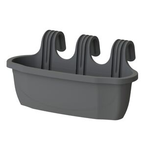 GARDINO-ZARDINJERA NICA 50x18x24,5H ANTRACIT