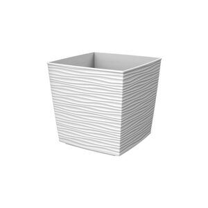 GARDINO-SAKSIJA FINESA KVADRAT 20X20X17.3H BELA