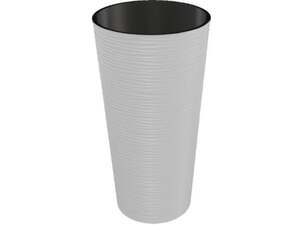 GARDINO-SAKSIJA FINESA OKRUGLA 30X57 BELA