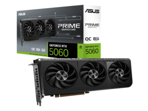 Graficka karta ASUS PRIME RTX 5060 8GB/GDDR7/128bit/crna