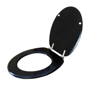 LAGUNA WC daska, lakirani medijapan, dezen ORCHID, Inox š DKSK626