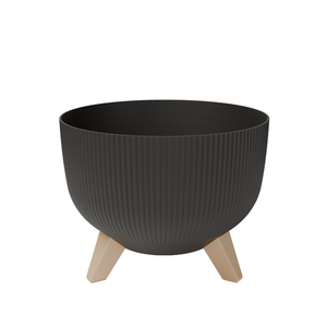 GARDINO-SAKSIJA SA NOGARIMA WAVE 30 CM ANTRACIT