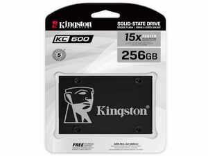SSD KINGSTON KC600 256GB/2.5"/SATA 3/crna