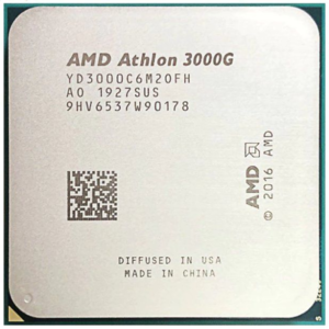 Procesor AM4 AMD Athlon 3000G 2C/4T 3.5GHz, 5MB, YD3000C6M2OFH