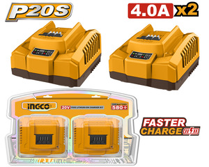 INGCO COSLI250388E set punjača 2x4a super