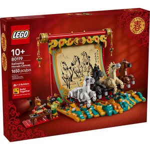 LEGO Platno sa galopirajućim konjima 80119
