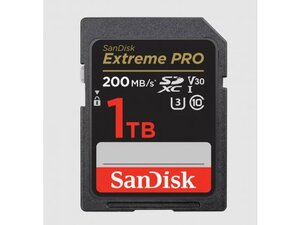 SanDisk SDXC 1TB Extreme ProDeluxe 200MB/s UHS-I Class10 U3 V30