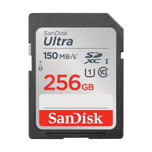 SanDisk SDXC 256GB Ultra 150MB/s Class 10 UHS-I