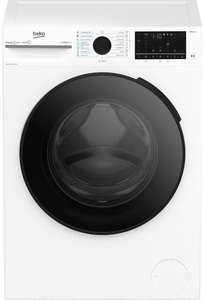 Beko inverter mašina za pranje i sušenje veša BM5DFT48447W, Frontload, 8 kg, 1400 rpm, bela