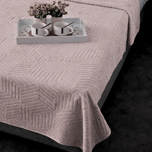 Dekordom Frotir prekrivač cube 200x210 - opal grey - 26