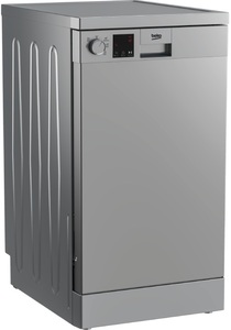 Beko mašina za pranje sudova DVS05030S, LED displej, 10 kompleta, siva