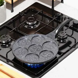 Vilde 199084 - Granitni tiganj za jaja, 26 cm - Smiley