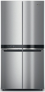 Whirlpool side by side frižider WQ9 U2L EF, Frost free, 594 l, 6th Sense tehnologija, inox