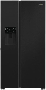 Whirlpool side by side kombinovani frižider WHG2 6574W XK5E, Dual No Frost, 571 l, 6th SENSE tehnologija, inox