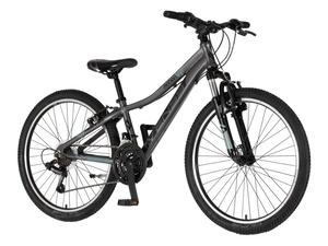 Bicikl junior 24 venssini parma x100 alu 24" alu 12" v-brake  18 brzina 132-155cm (xs) sivi 1242063