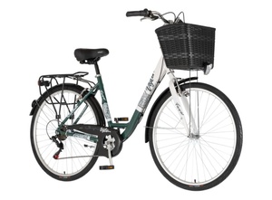 Bicikl fashion visitor bloom 28" alu 19" v-brake  6 brzina 155-178cm (s/m) zeleno beli 1282080