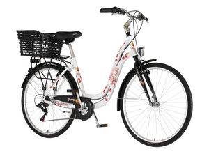Bicikl fashion visitor cherry 28" alu 19" v-brake  6 brzina 155-178cm (s/m) belo crveni 1282064