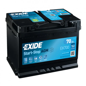 Exide Start-Stop akumulator za automobile 12V 70Ah EK700B