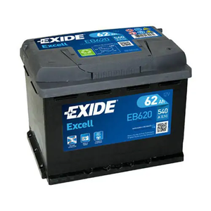 Exide Excell akumulator za automobile 12V 62Ah EB620
