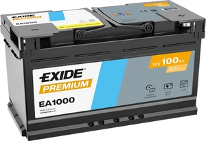 Exide Premium akumulator za automobile 12V 100Ah EA1000