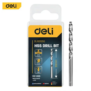 DELI HSS spiralna burgija za metal 5.5mm 10/1 EDL16055G