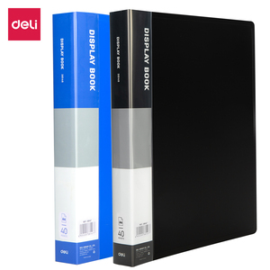 DELI FASCIKLA  DISPLAY - CLEAR BOOK 500MIC 40 lista