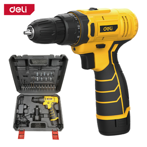 DELI Aku bušilica/odvijač set 12V 1,5Ah x1 Li EDL-DZ12-6A2