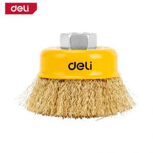 DELI Četka mesing 75mm M14 EDH-GSS075-E1