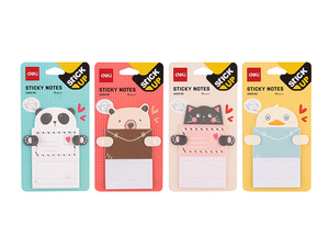 DELI STIKER BLOK  - PISMO  76x101mm, 15 LISTA, 4 DEZENA EA55202