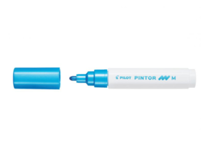 PILOT MARKER  PINTOR METALIK PLAVI M