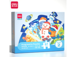 DELI PUZZLE - SLAGALICA  PROGRESIVNI nivo 2 - 57 delova 74500-2