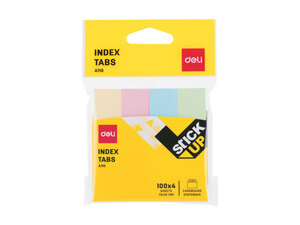 DELI STIKERI  ZA INDEKSIRANJE 76x19mm EA11202 - 100*4 LISTA