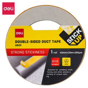 DELI OBOSTRANO LEPLJIVA DUCT TRAKA  45mmX20m - 280mic EA623