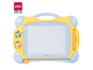 DELI TABLA ZA CRTANJE  SA MAGNETOM U 4 BOJE MAGNETA 325x254mm 50302 ŽUTA