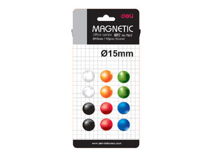 DELI MAGNETI  ZA TABLU f15mm E7823