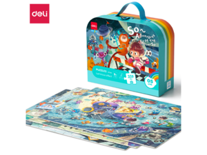 DELI PUZZLE KOFERČE  5 NIVO (SIJAJU U MRAKU) EH746
