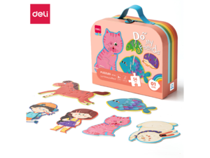DELI PUZZLE KOFERČE  1 NIVO (SIJAJU U MRAKU) EH742