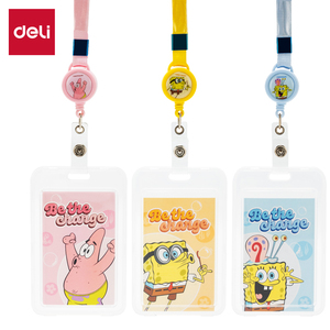 DELI KARTICA ID  SA OKOVRATNIKOM I POTEZAČEM SUNĐER BOB 54x86mm EF455