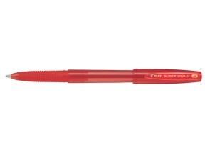 PILOT HEMIJSKA OLOVKA  SUPER GRIP G CAP CRVENA F
