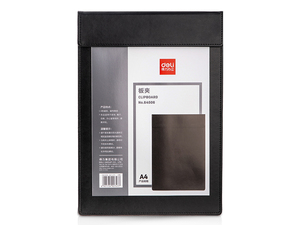 DELI ATAŠE MAPA  A4 SA MAGNETNOM KLIPSOM CRNA 64506