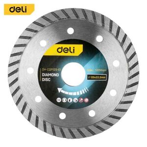 DELI Dijamantska rezna ploča Turbo 125mm EDH-CQP125-E1
