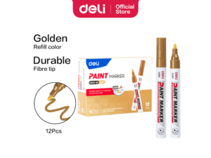 DELI PAINT MARKER  zlatni medium EU500-gd
