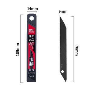 DELI SEČIVA ZA SKALPEL  POD UGLOM 30 STEPENI - EXTRA OŠTRI 9mm 1/10 78003